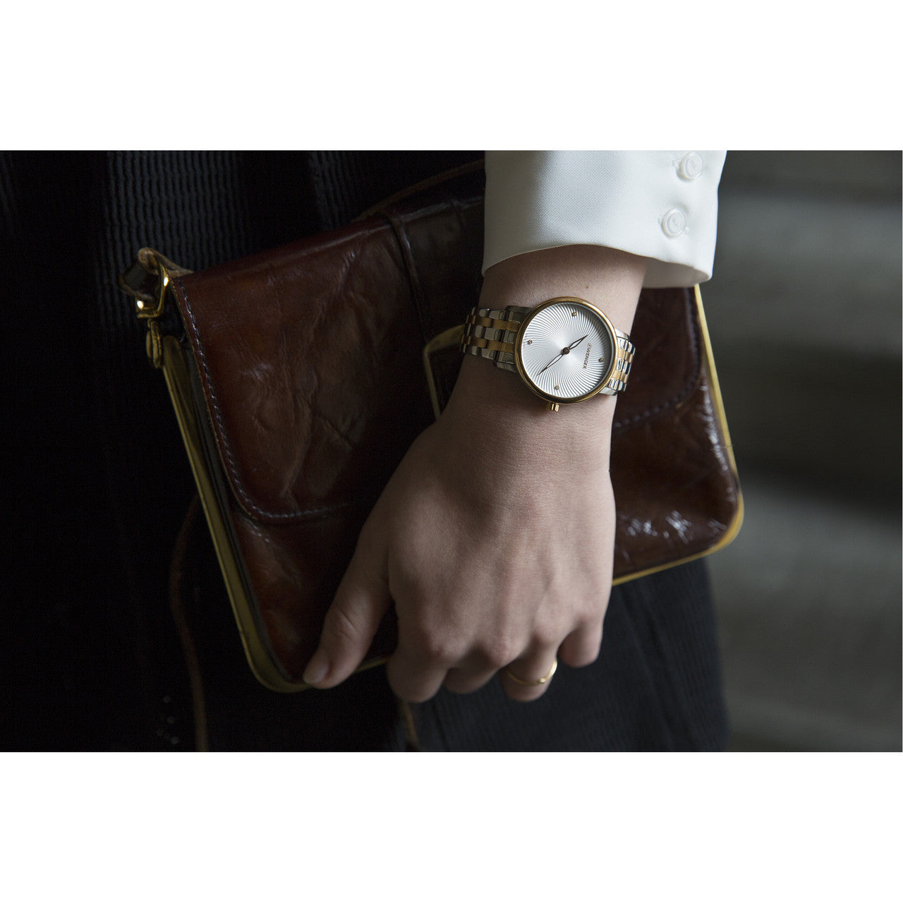 Vintage Classic 37mm, White dial, Stainless Steel
