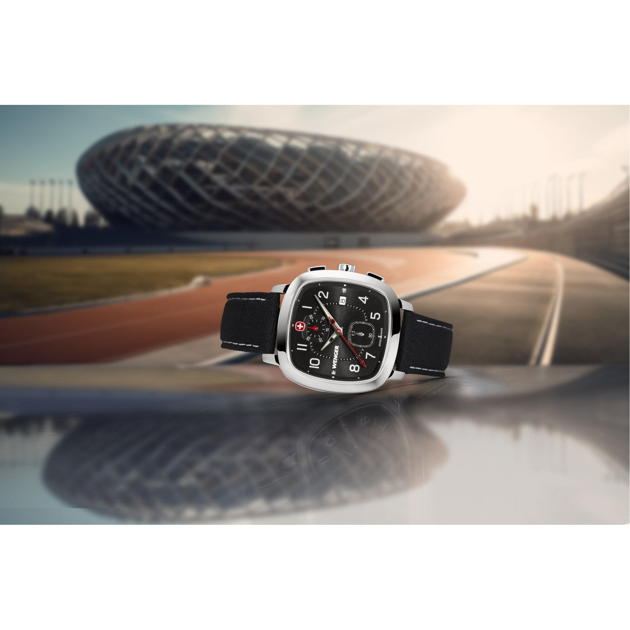 Vintage Sport Chrono 39.5mm, Black dial, Black SmartCycle