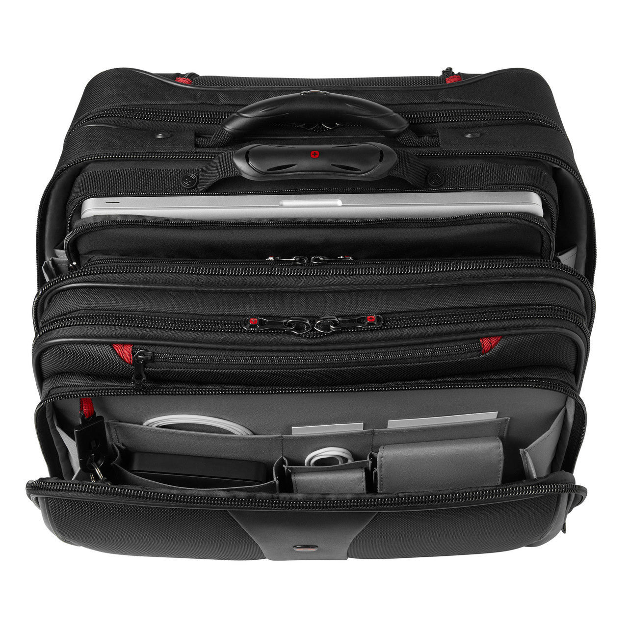 Patriot 2 Piece Wheeled Laptop Case Black