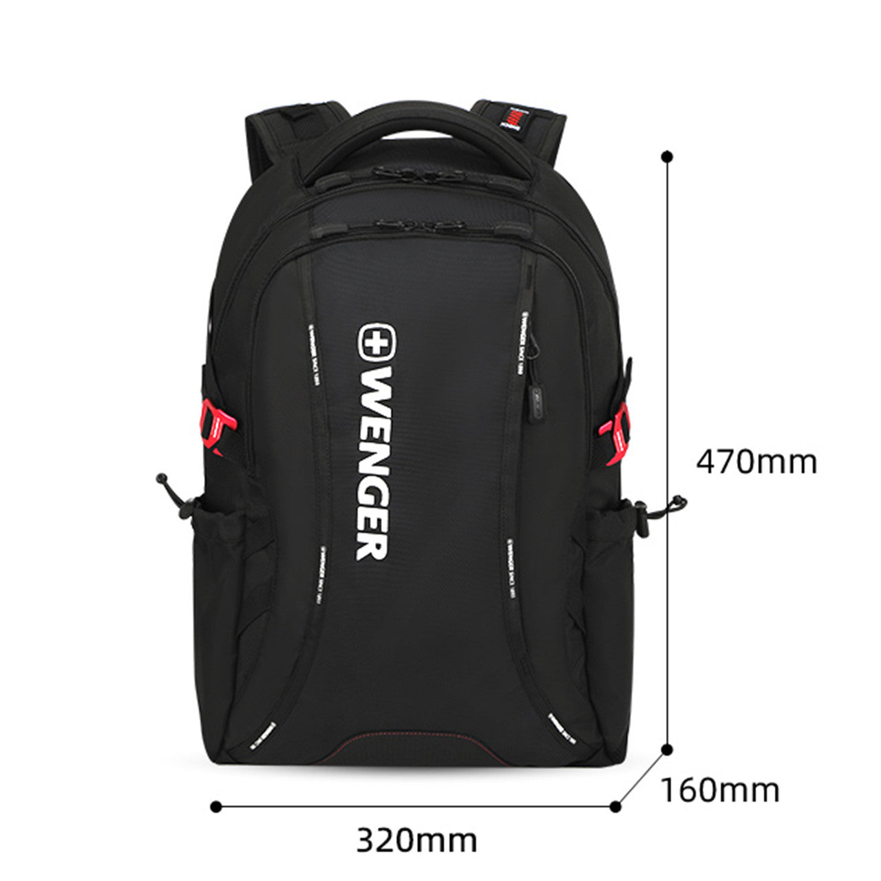 Wenger Swimmer Pro 15.6" Laptop Backpack Black