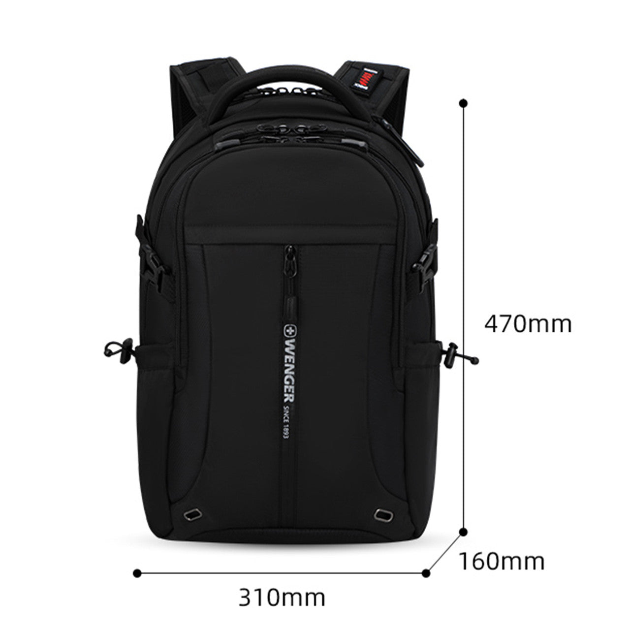 Wenger Runner Pro 15.6" Laptop Backpack Black