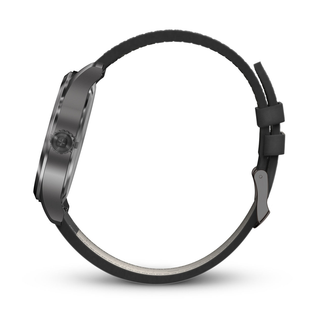 Terragraph 43mm, White dial, Black Leather