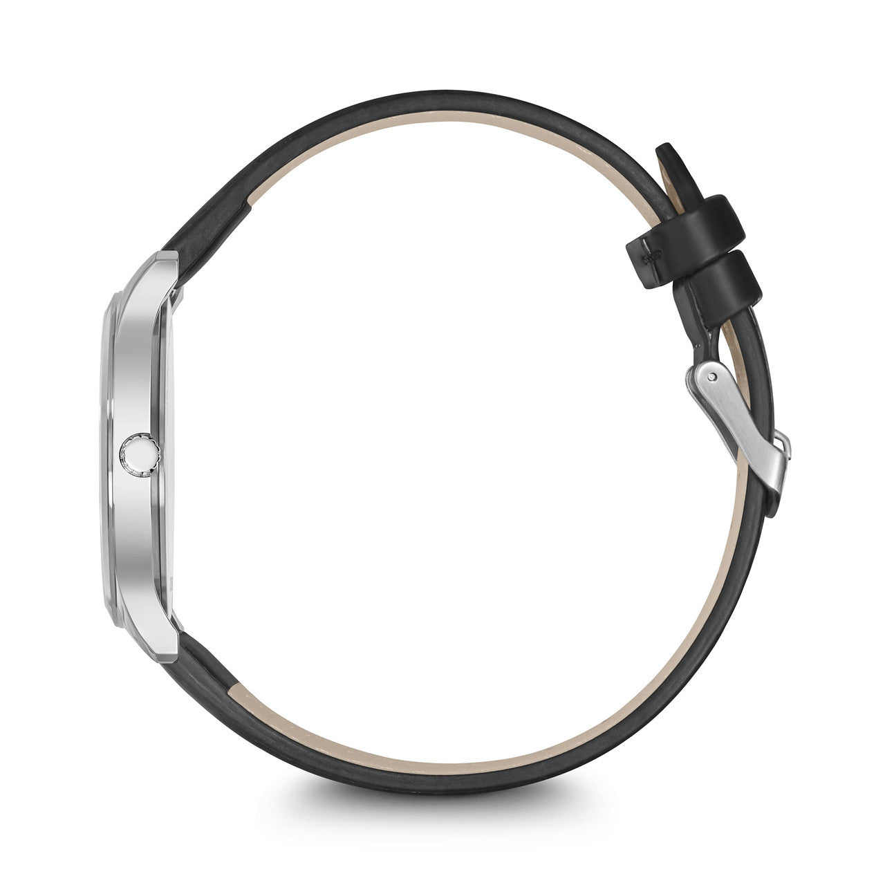 City Classic, Black Dial, Black Leather Strap