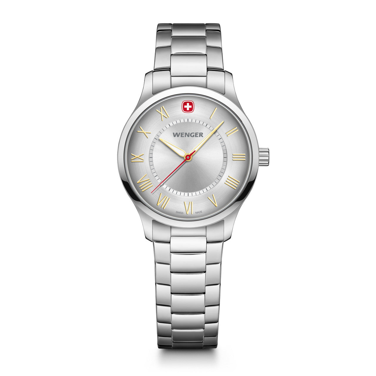 City Classic, Silver Dial, Silver Stainless Steel Bracelet