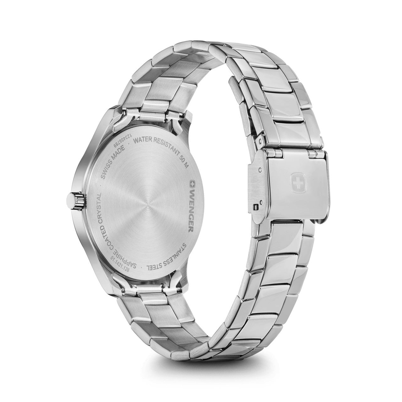 City Classic, Silver Dial, Silver Stainless Steel Bracelet
