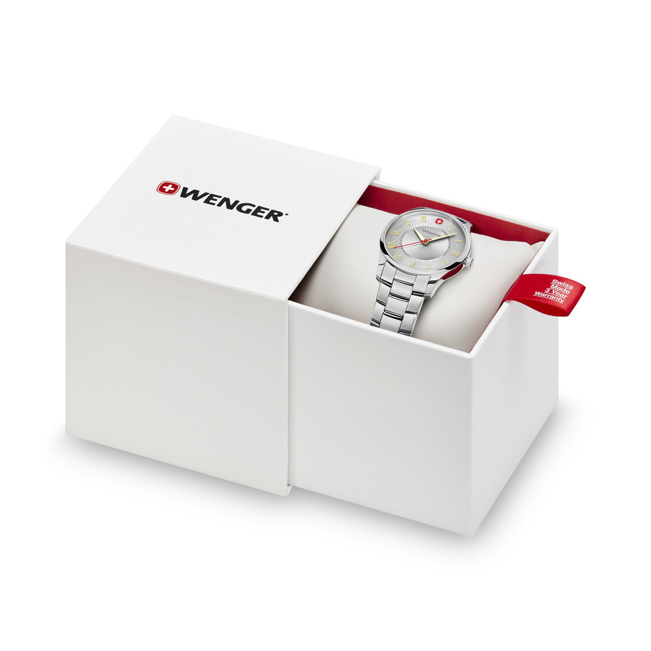City Classic, Silver Dial, Silver Stainless Steel Bracelet