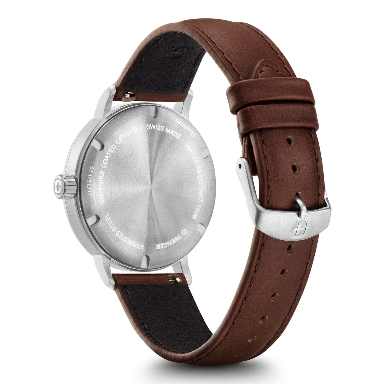 Urban Classic, 40mm, silver-white, leather
