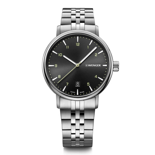 Urban Classic, 40mm, black, stainless steel