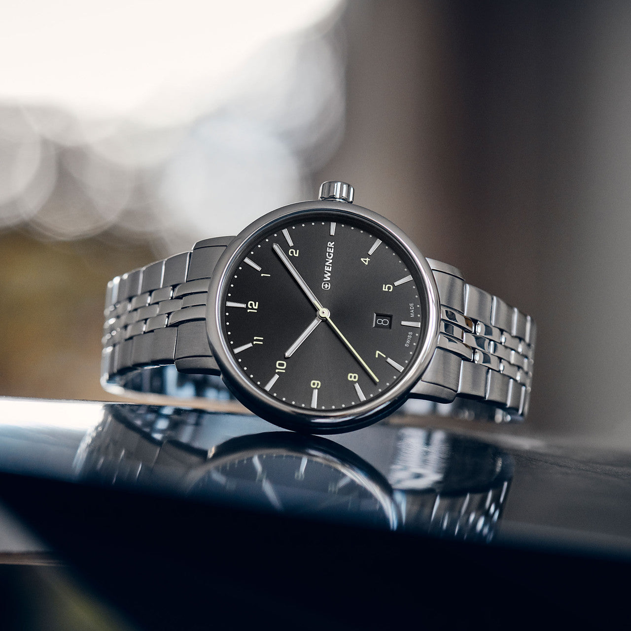 Urban Classic, 40mm, black, stainless steel