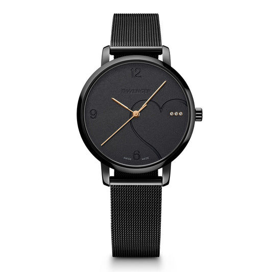 Metropolitan Donnissima, 38mm, black, mesh