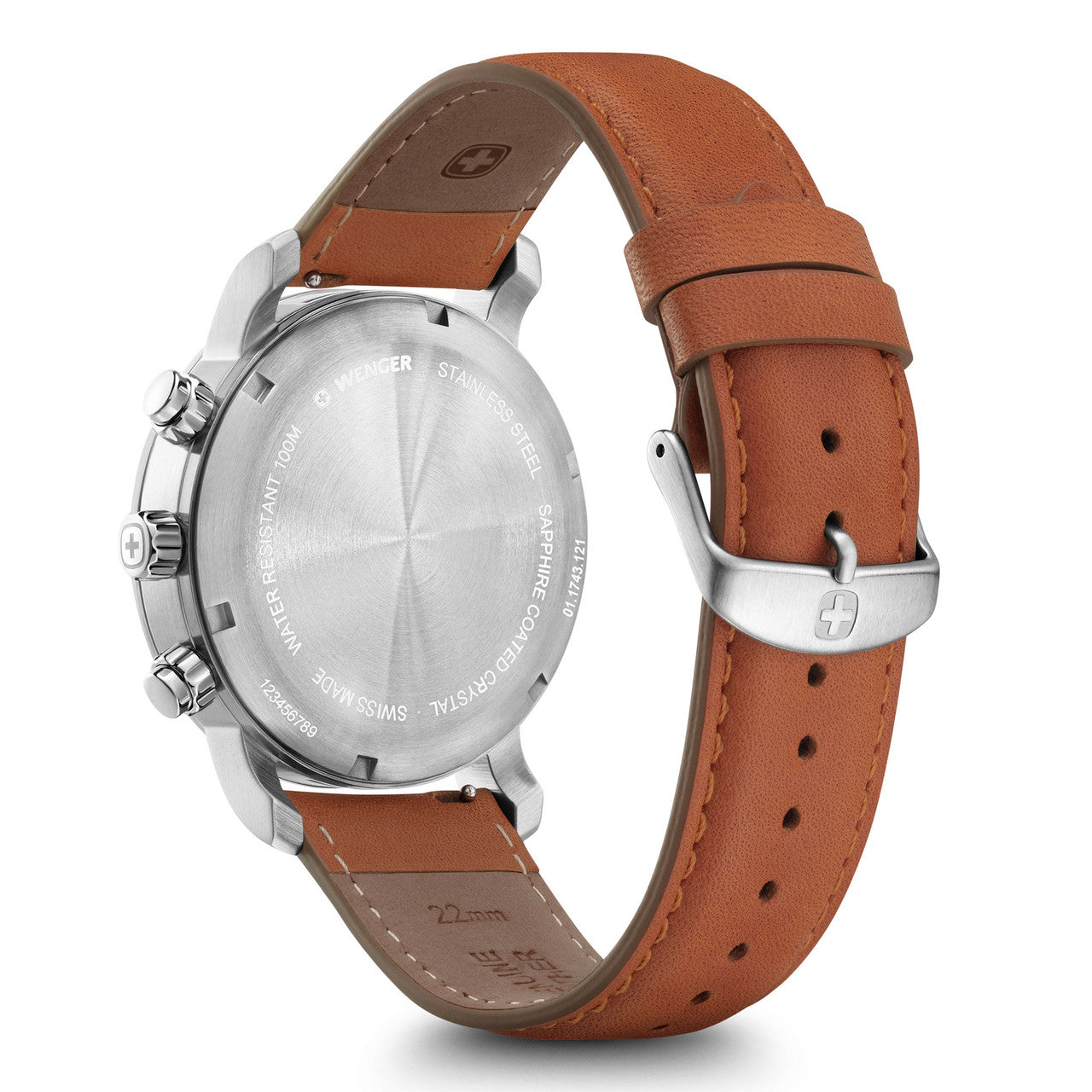 Urban Classic Chrono, 42mm, black, leather