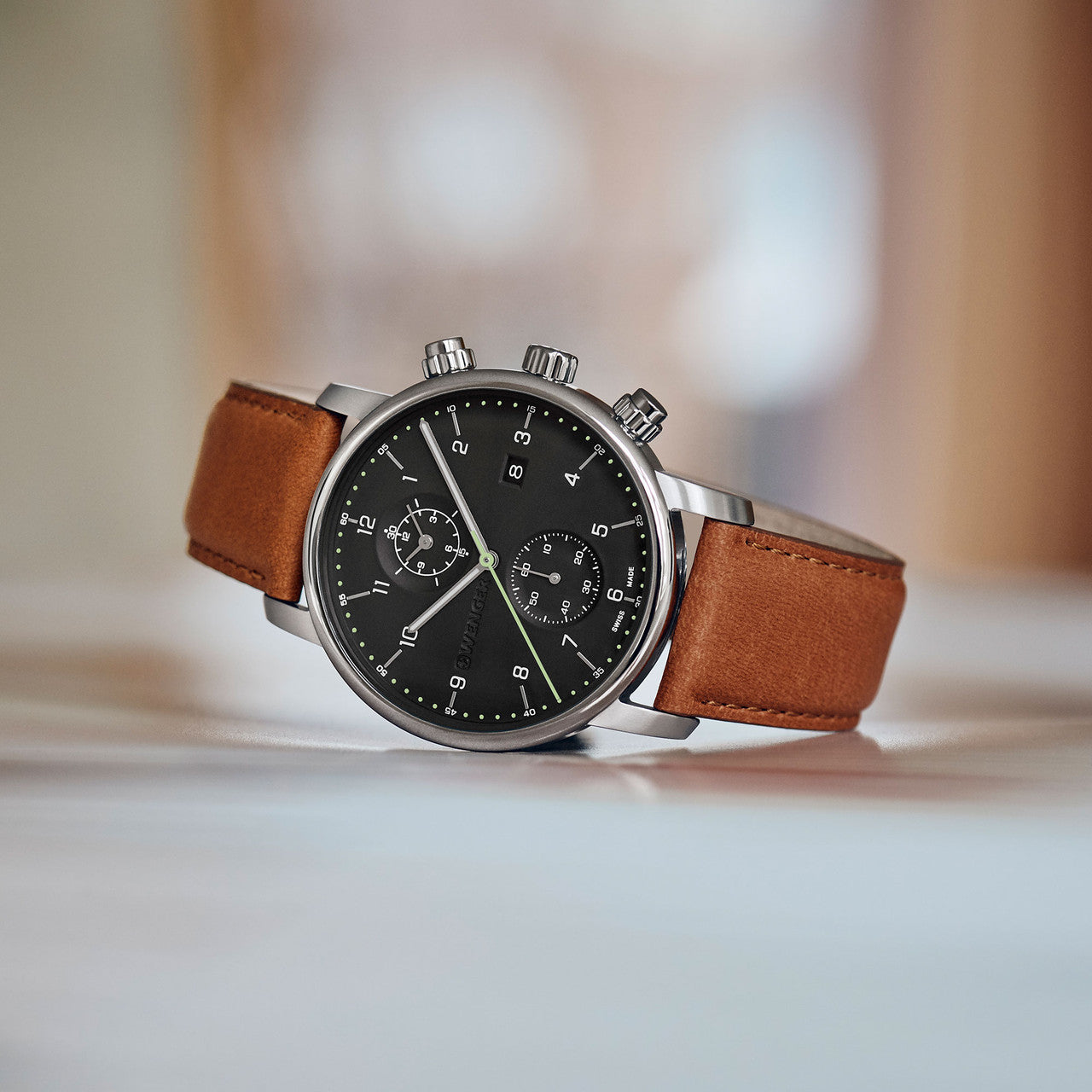 Urban Classic Chrono, 42mm, black, leather