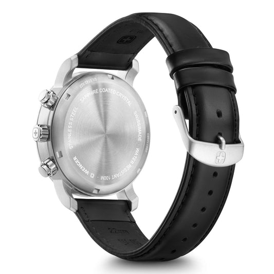 Urban Classic Chrono, 42mm, white, leather