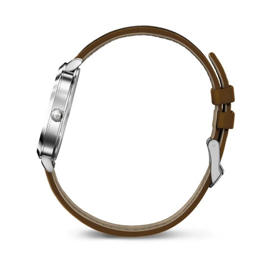 Vintage Classic 37mm, Blue dial, Brown SmartCycle