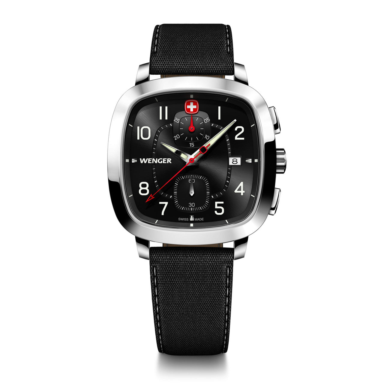 Vintage Sport Chrono 39.5mm, Black dial, Black SmartCycle