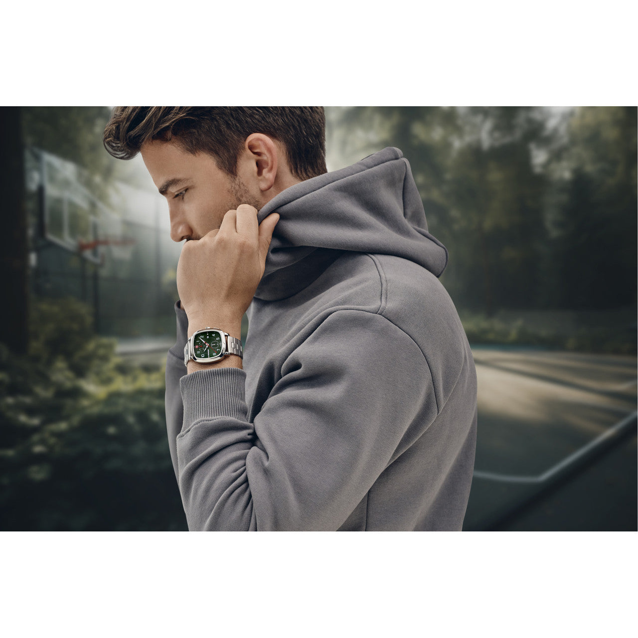 Vintage Sport Chrono 39.5mm, Green dial, Silver Stainless Steel