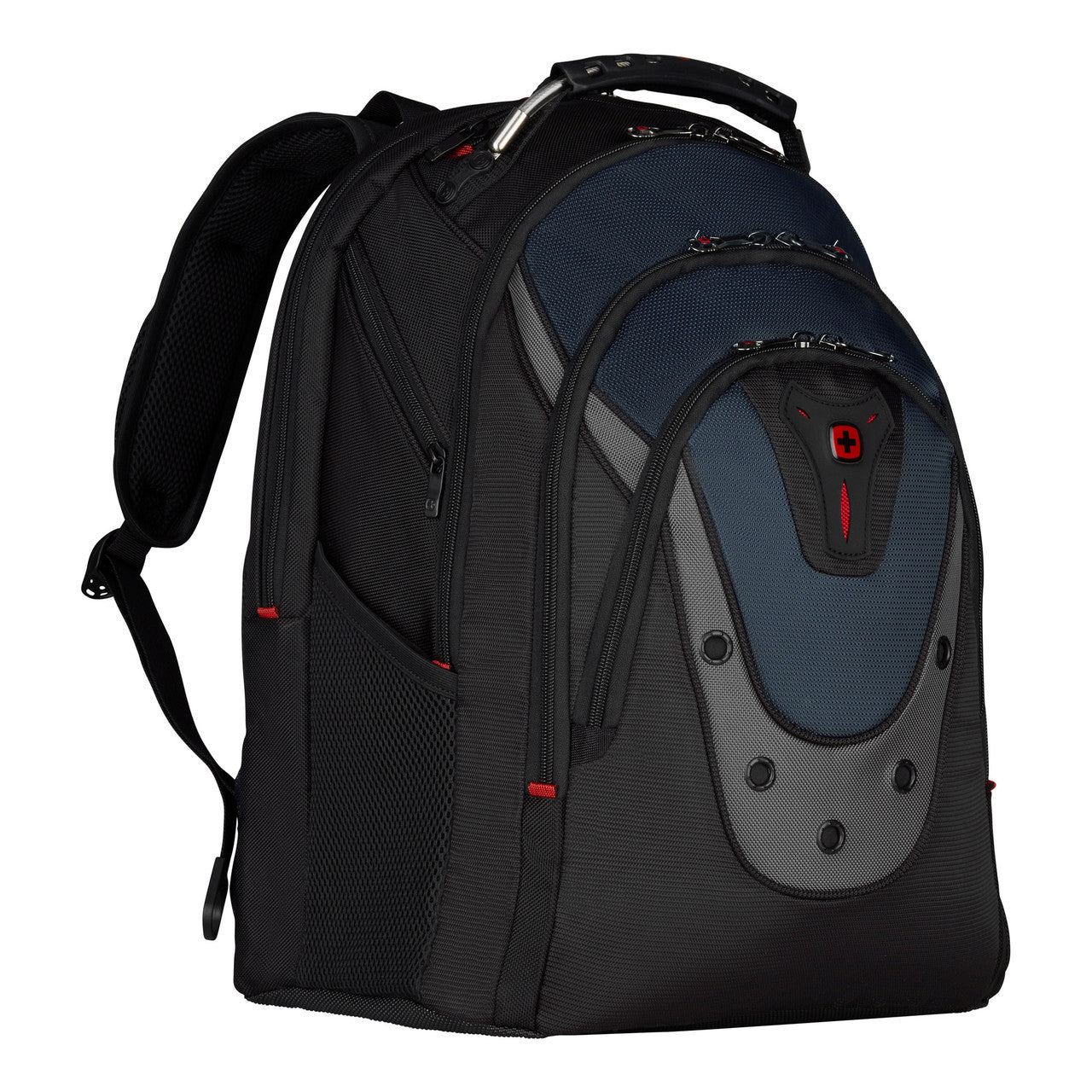 Ibex 17" Laptop Backpack Black/Blue