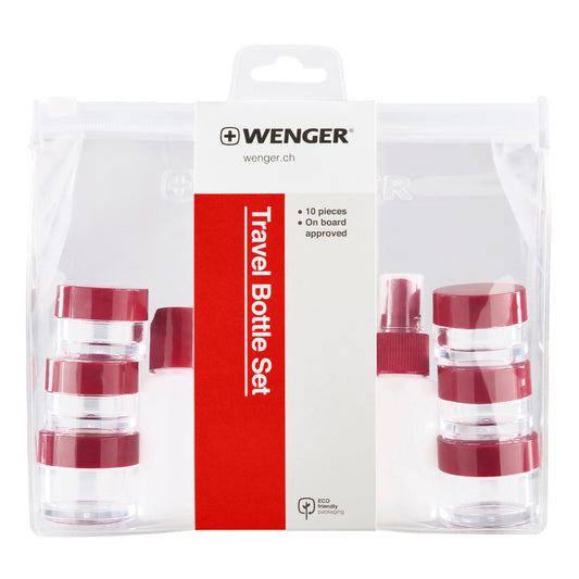 Travel Bottle Set, Clear