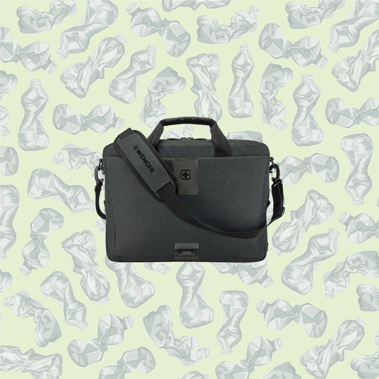 MX ECO Brief 16" Laptop Briefcase Charcoal