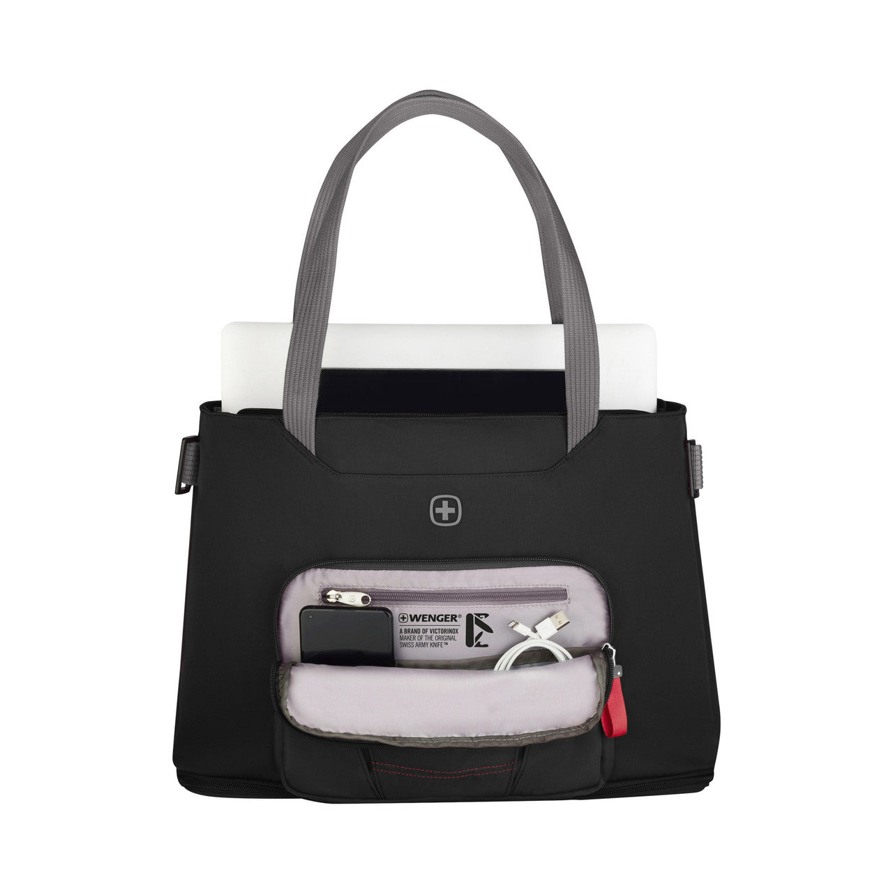 Motion 15.6" Laptop Deluxe Tote Chic Black