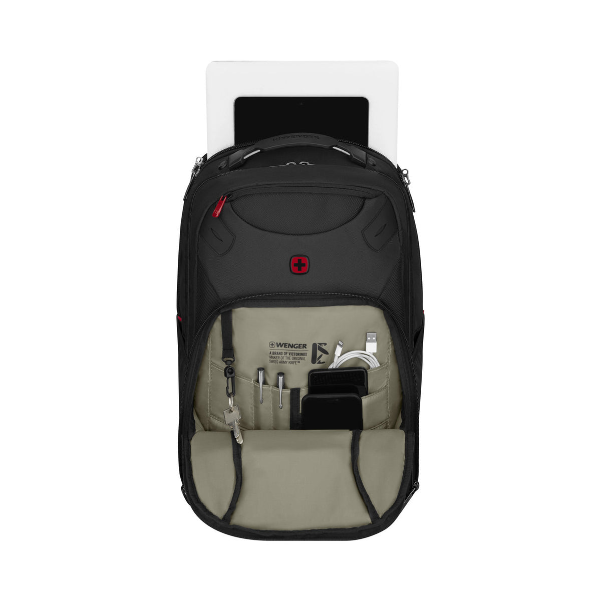 Wenger Cosmic 17" Laptop Backpack Black