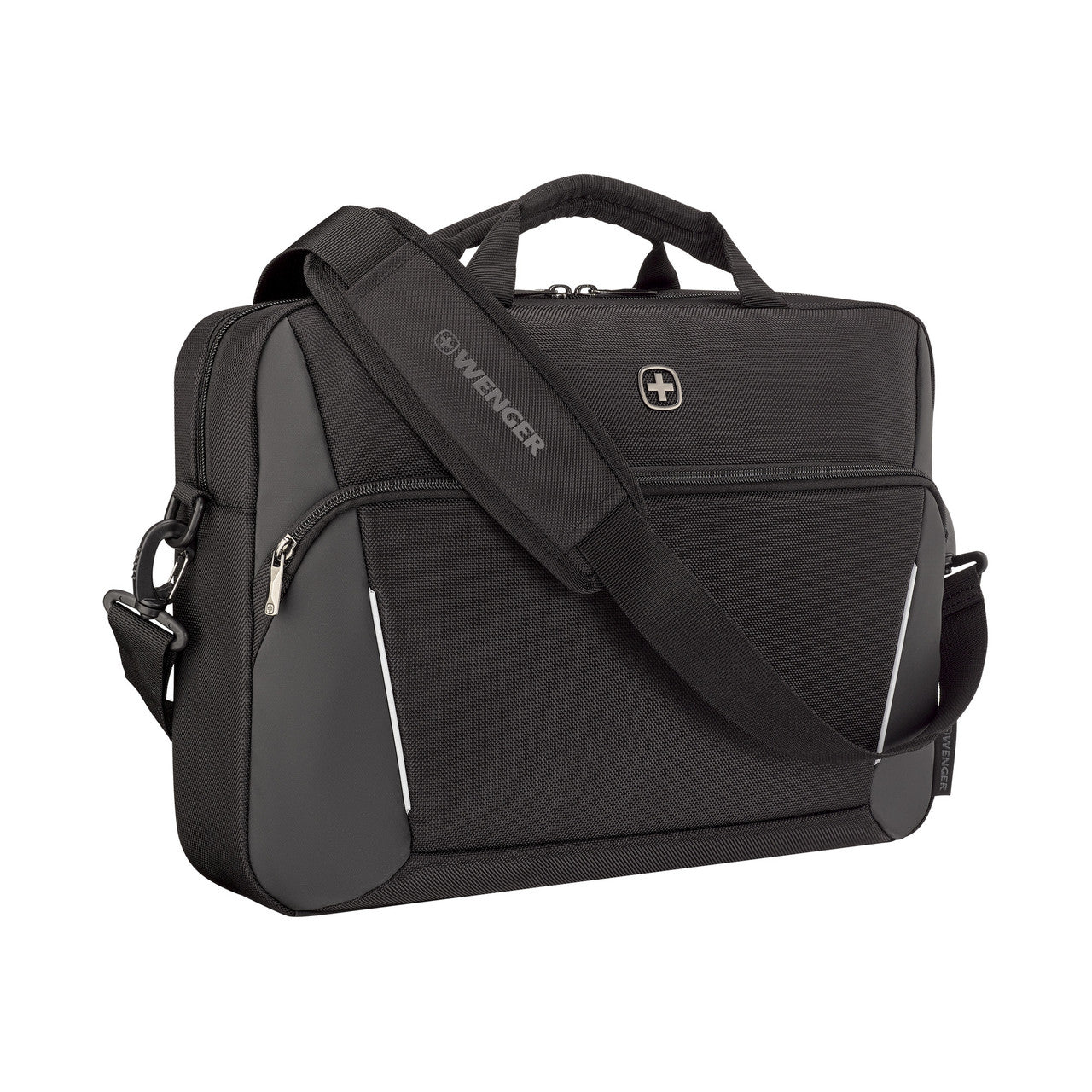 XE Compact 16in Laptop Briefcase with Tablet Pocket Black