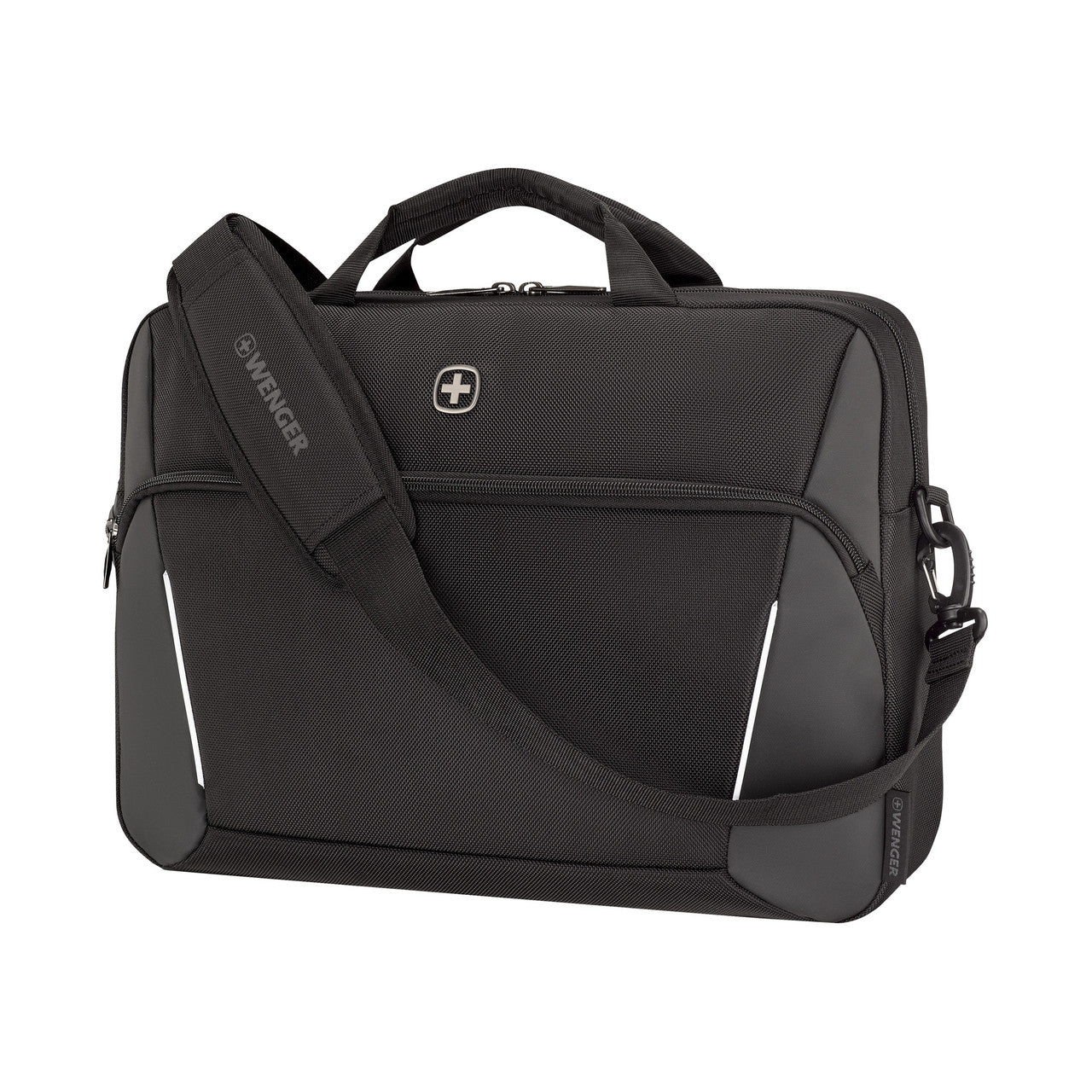 XE Compact 16in Laptop Briefcase with Tablet Pocket Black