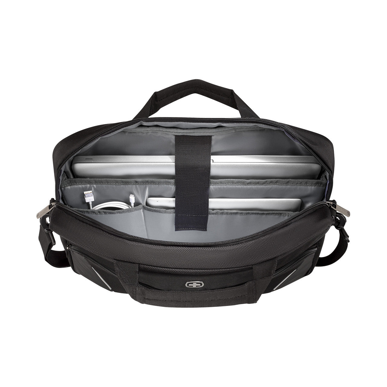 XE Compact 16in Laptop Briefcase with Tablet Pocket Black