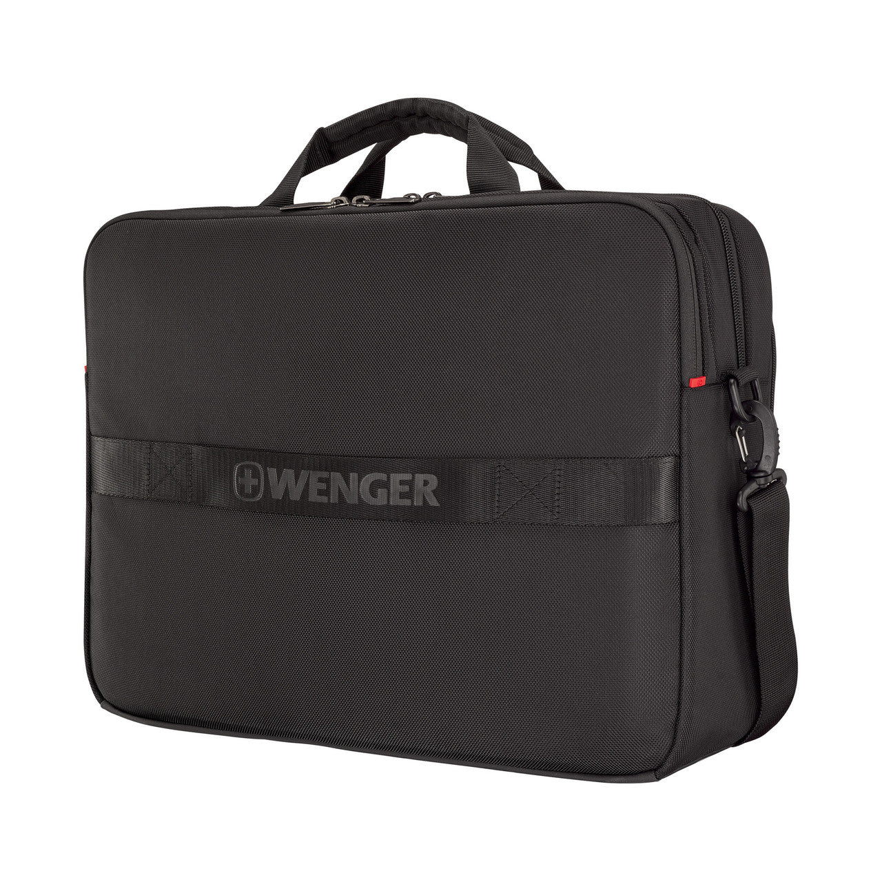 XE Brief 17in Laptop Briefcase with Tablet Pocket Black