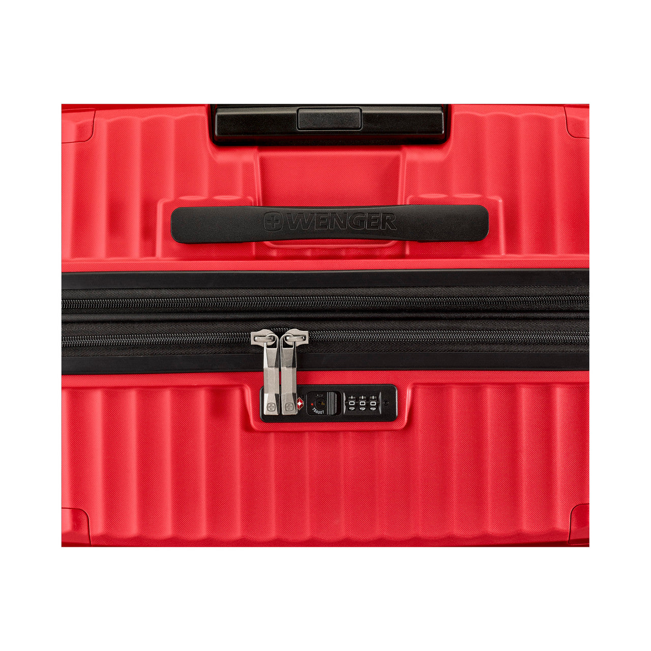Optimo 3-Piece Luggage Set (CO, Medium, Large) - Red