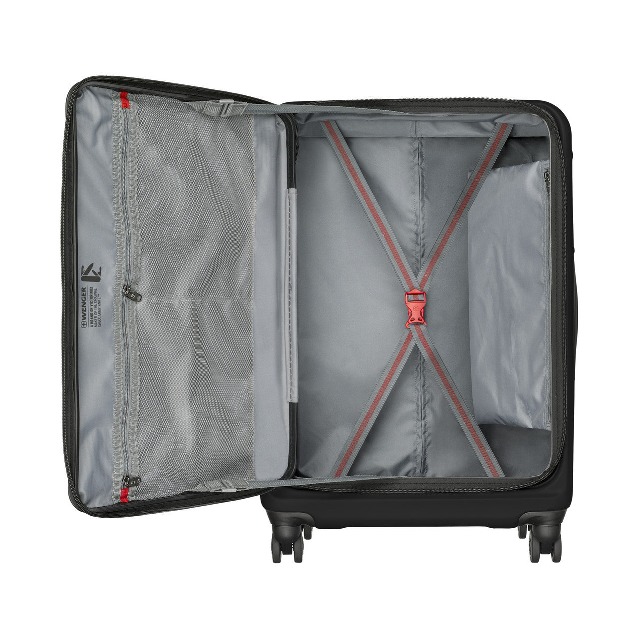 Wenger Amplix 2pc Luggage Set (CO & Medium) - Black