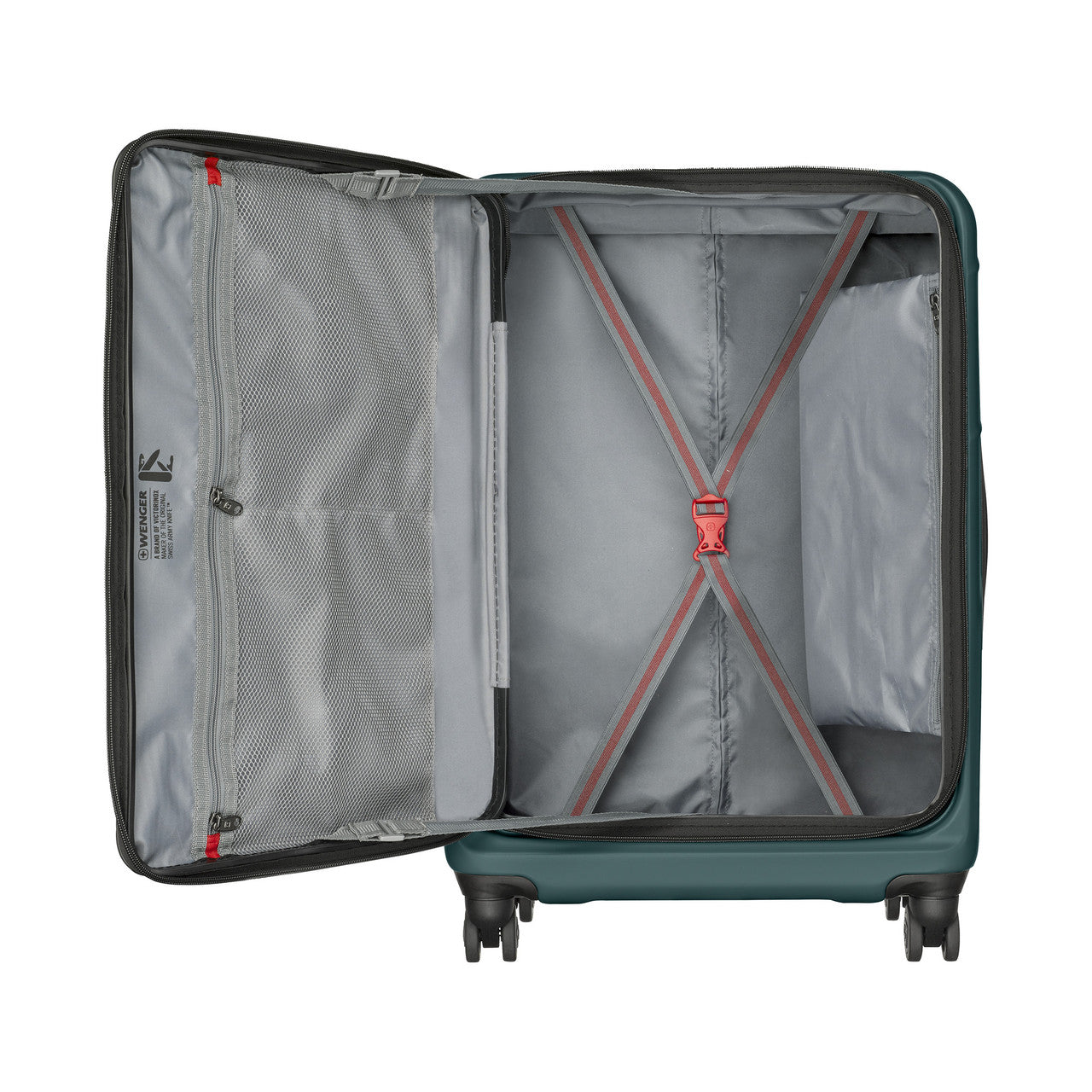 Wenger Amplix 2pc Luggage Set (CO & Medium) - Deep Lake
