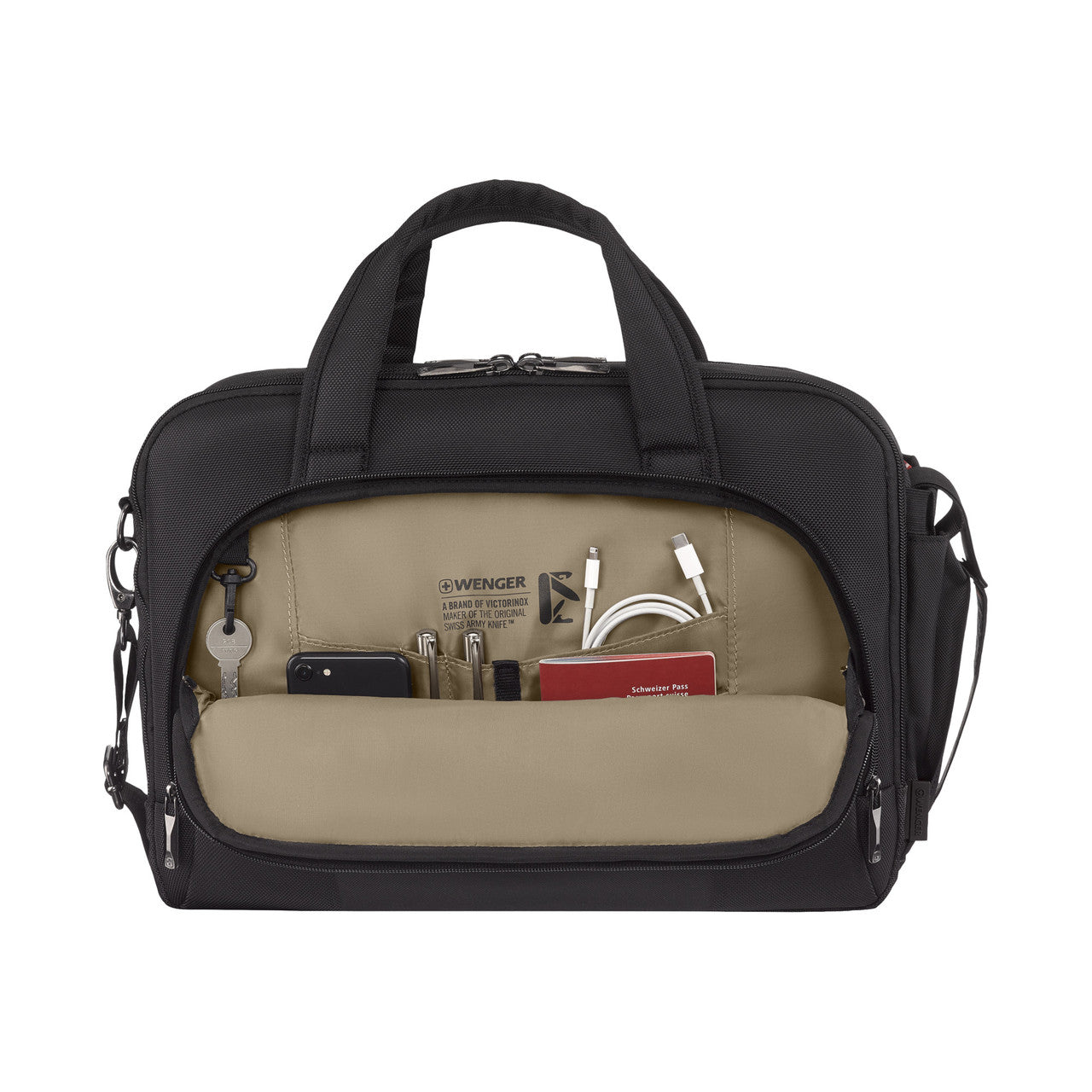 Wenger Icons Cosmic 14-16in Laptop Brief Black