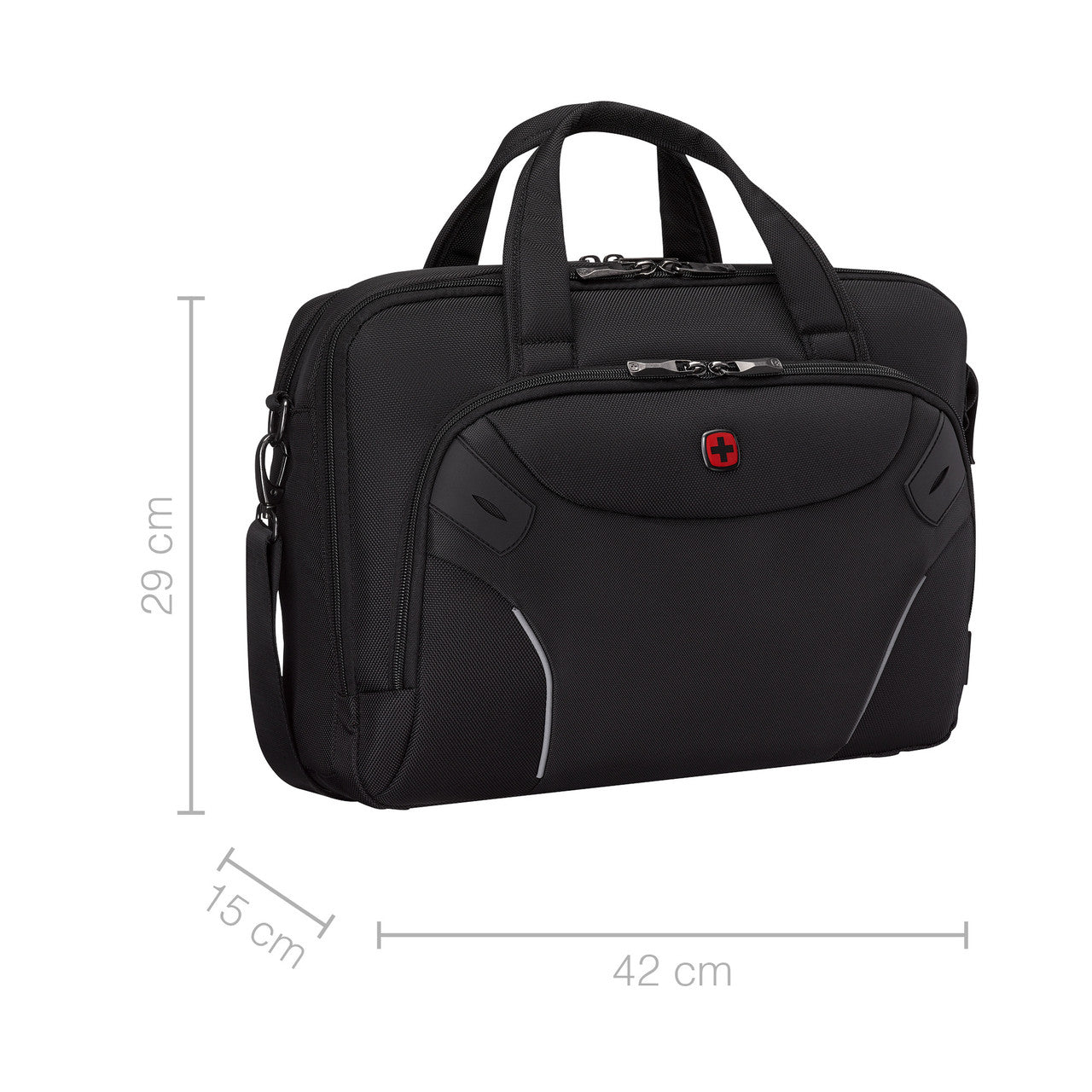 Wenger Icons Cosmic 14-16in Laptop Brief Black