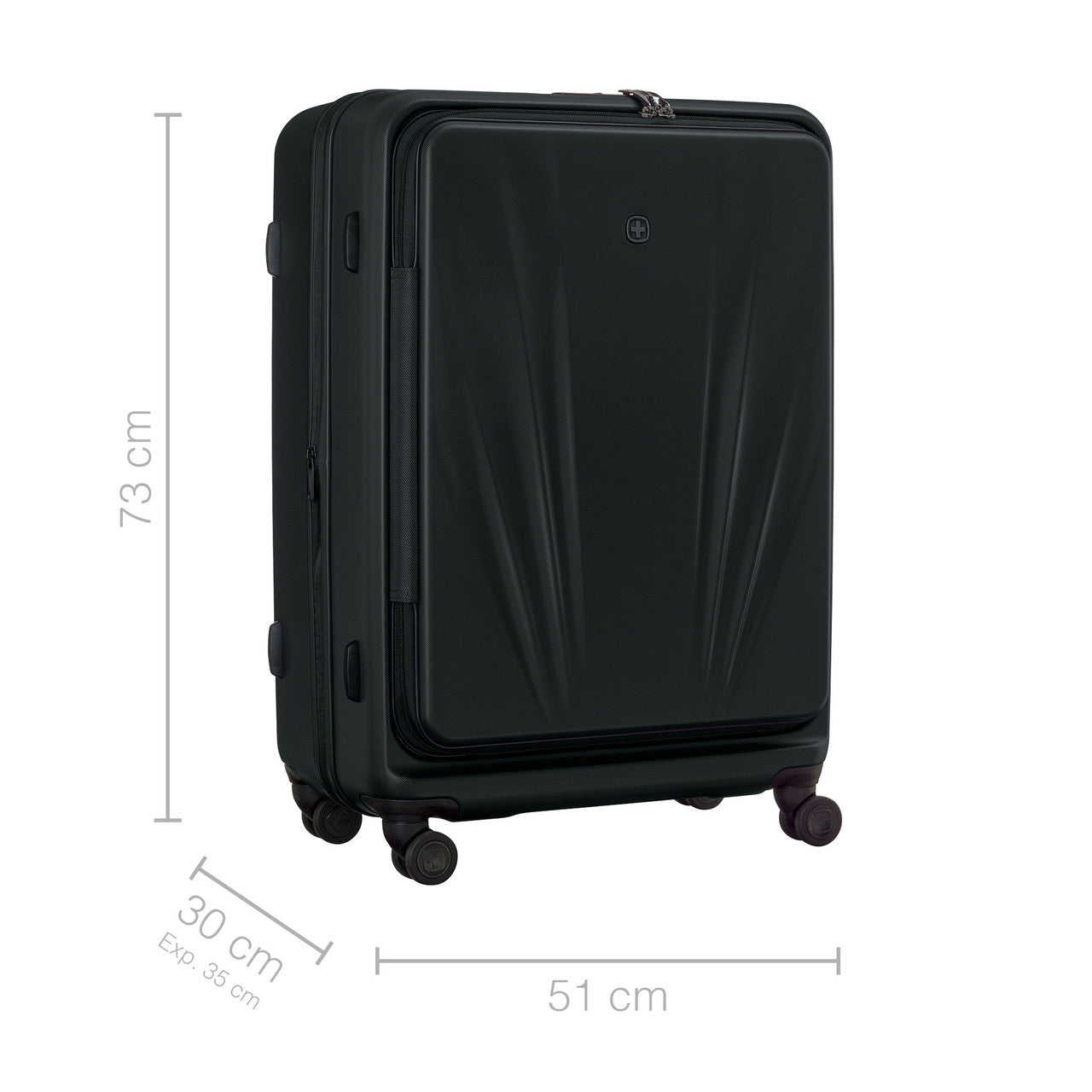 Wenger Skyon 2-Piece Luggage Set (CO & Large) Black