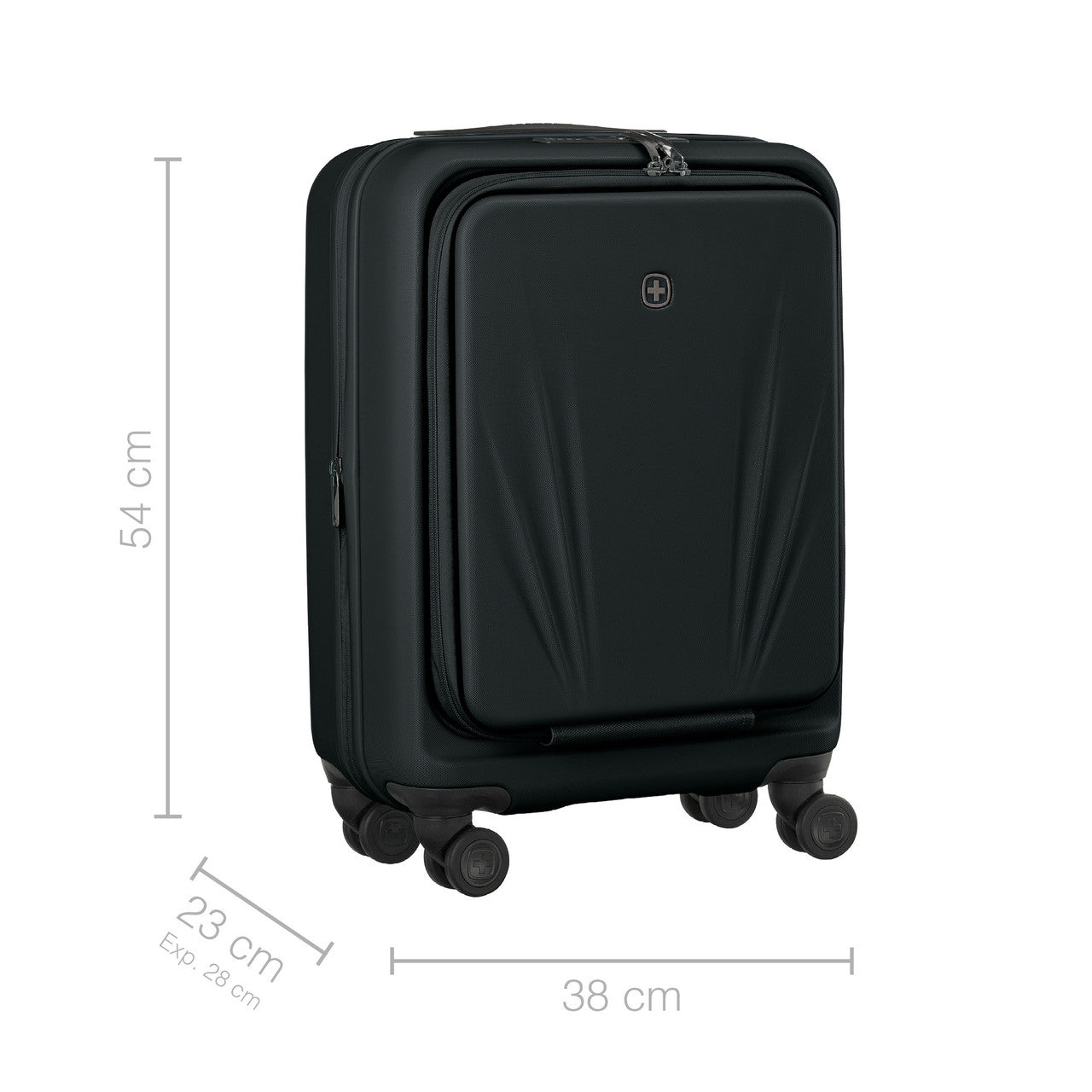 Wenger Skyon 2-Piece Luggage Set (CO & Large) Black