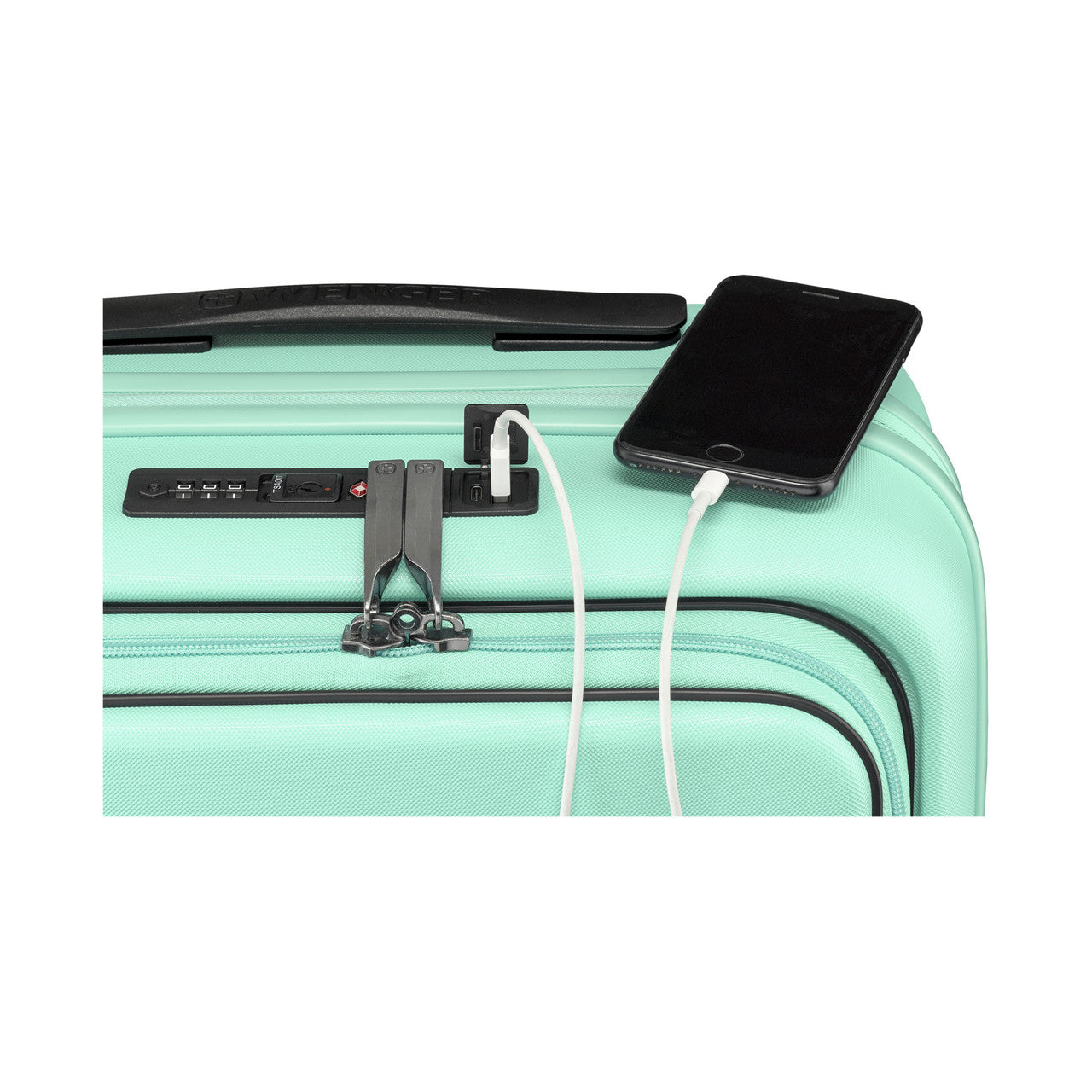 Wenger Skyon 2-Piece Luggage Set (CO & Large) Aqua