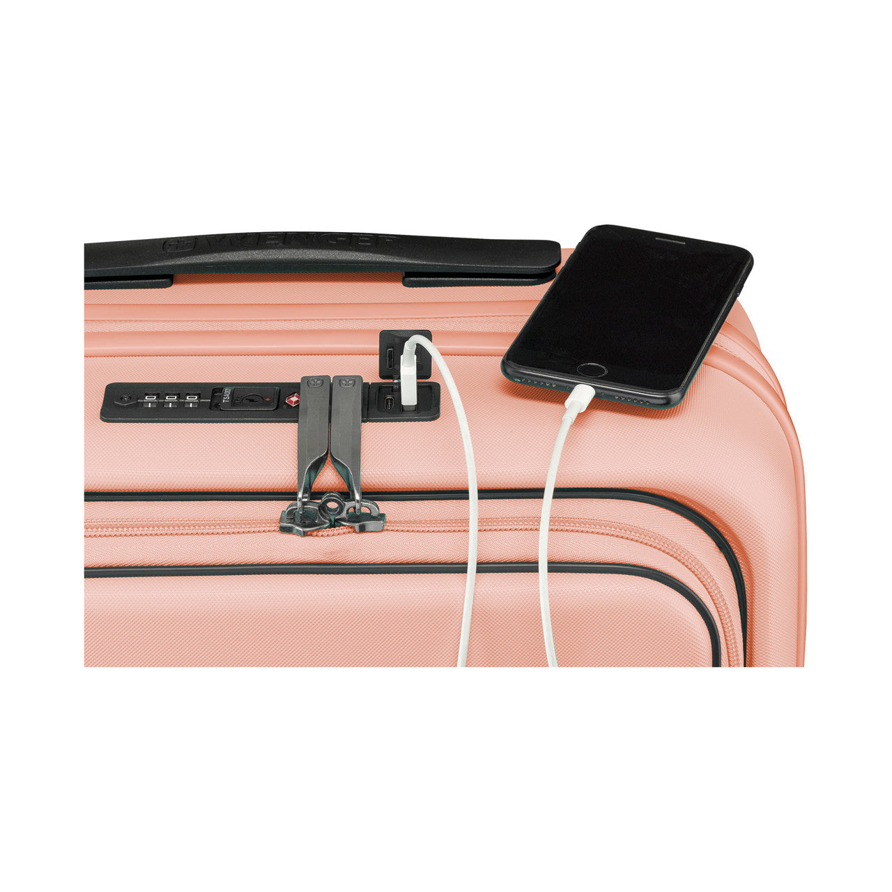 Wenger Skyon 2-Piece Luggage Set (CO & Large) Peach