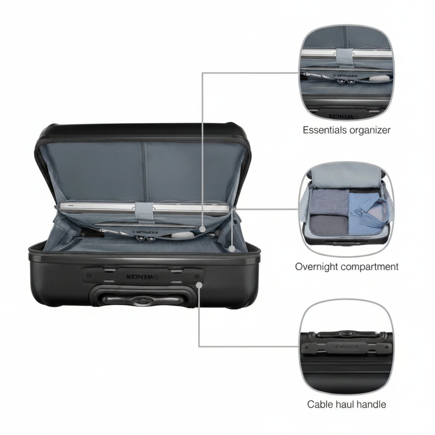 Wenger Amplix Wheeled 15.6inch Laptop Case