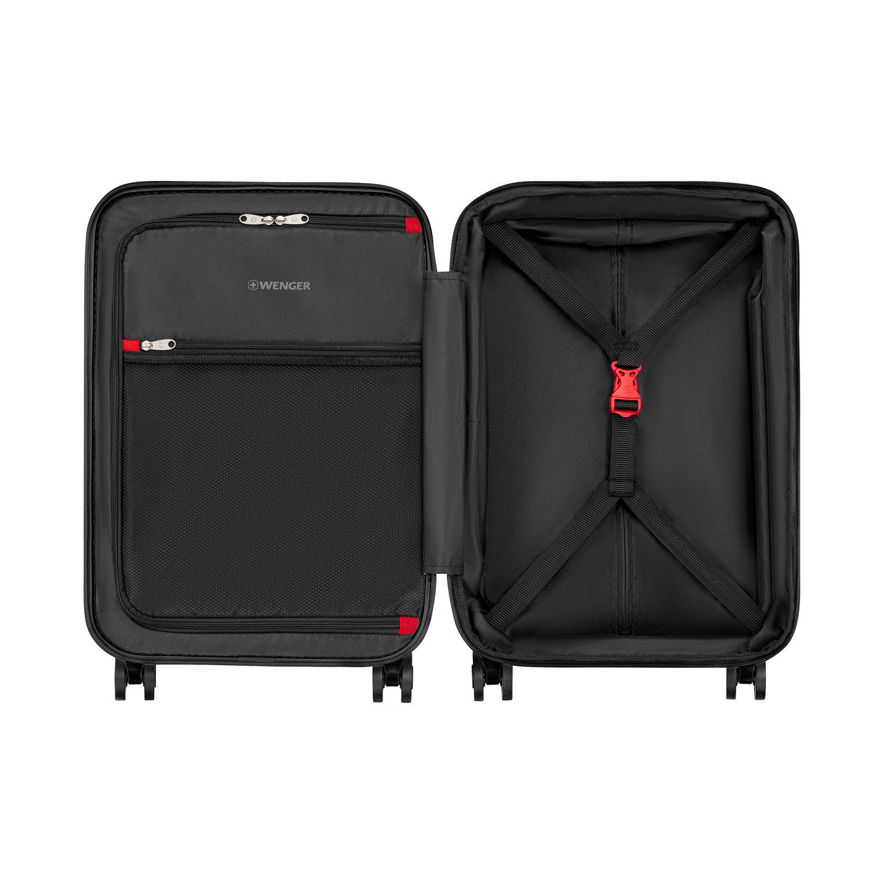Flyn Pro 3-Piece Luggage Set (CO, Medium, Large) - Black