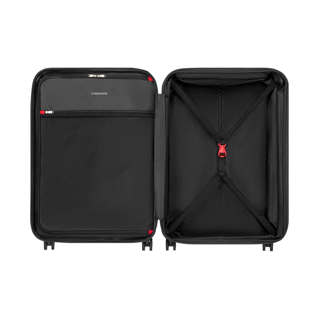 Flyn Pro 3-Piece Luggage Set (CO, Medium, Large) - Black