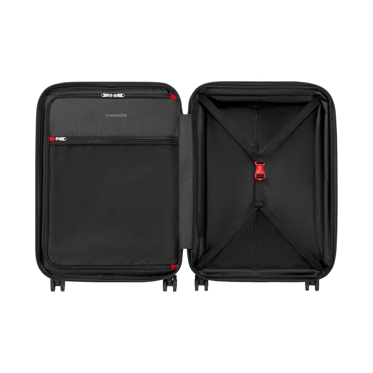 Flyn Pro 3-Piece Luggage Set (CO, Medium, Large) - Black