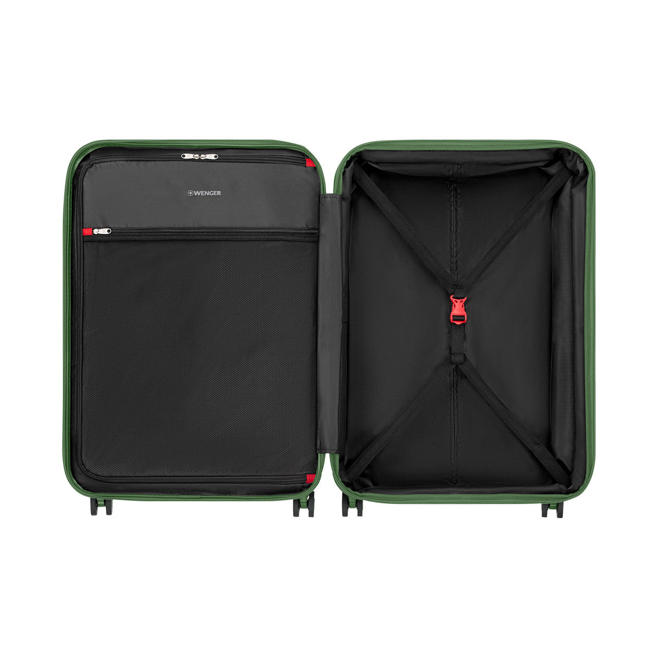 Flyn Pro 3-Piece Luggage Set (CO, Medium, Large) - Green