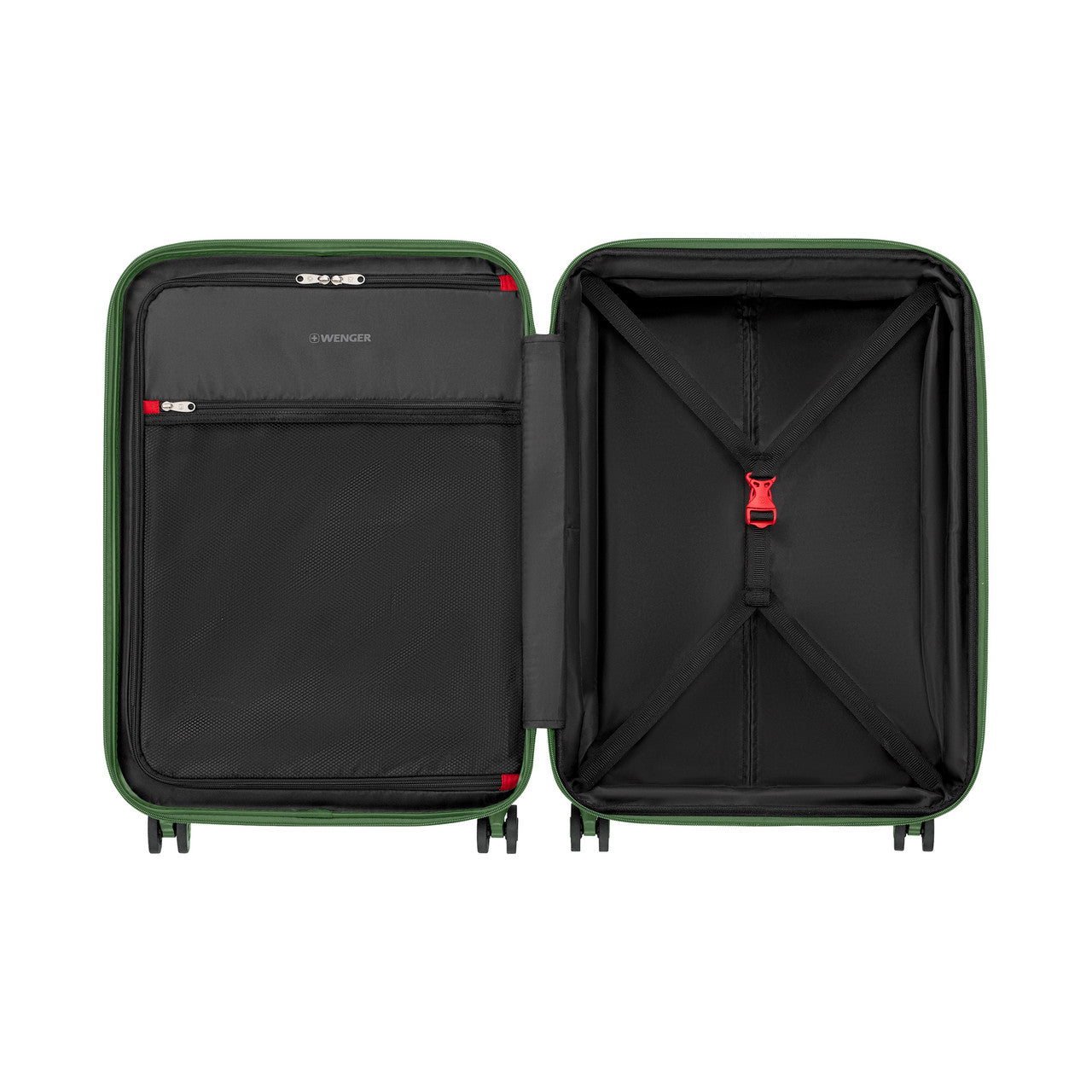 Flyn Pro 3-Piece Luggage Set (CO, Medium, Large) - Green