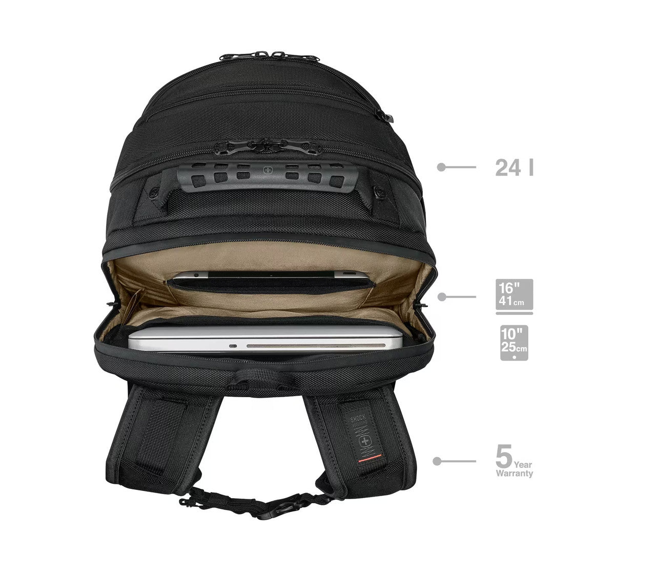 Legacy Black Series Laptop Backpack 16inch